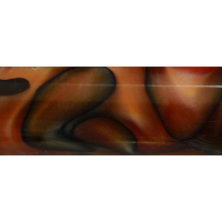 Acrylic Pen Blank Burnt Orange Pearl